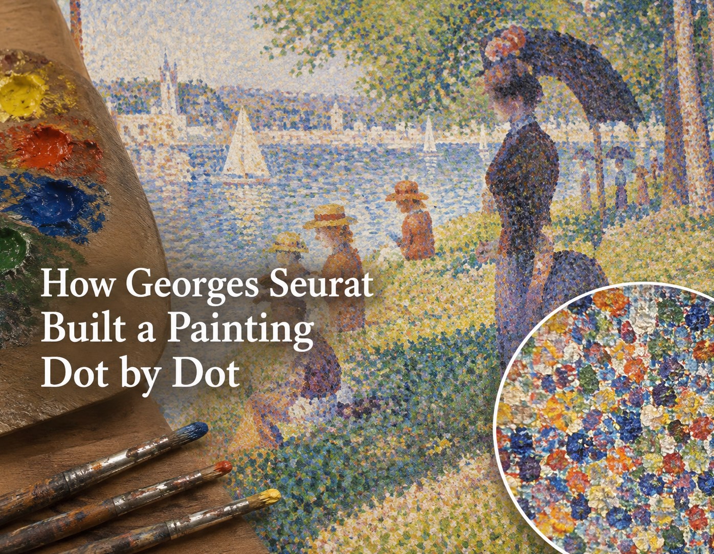 How Georges Seurat Built a Painting Dot by Dot