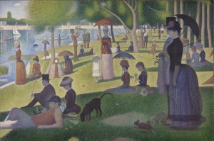 A Sunday on La Grande Jatte by Georges Seurat - Hand-Painted Oil Painting Reproduction