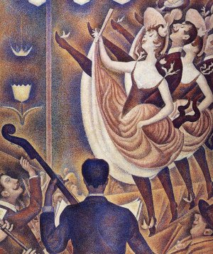 Chahut by Georges Seurat - Hand-Painted Oil Painting Reproduction