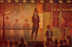 Invitation to the Sideshow by Georges Seurat Oil Painting Reproduction