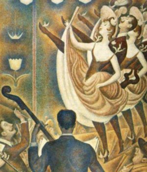 Le Chahut by Georges Seurat - Hand-Painted Oil Painting Reproduction