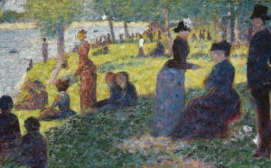 Oil Sketch for “La Grande Jatte” by Georges Seurat - Hand-Painted Oil Painting Reproduction
