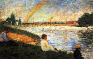 Rainbow by Georges Seurat Oil Painting Reproduction