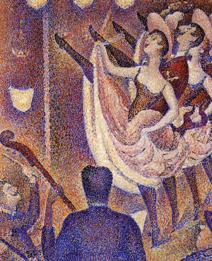 Study for 'Chahut' by Oil Painting Reproduction
