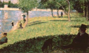 Study for 'La Grande Jatte' by Georges Seurat - Hand-Painted Oil Painting Reproduction