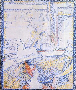 Study for 'The Circus' by Georges Seurat - Hand-Painted Oil Painting Reproduction
